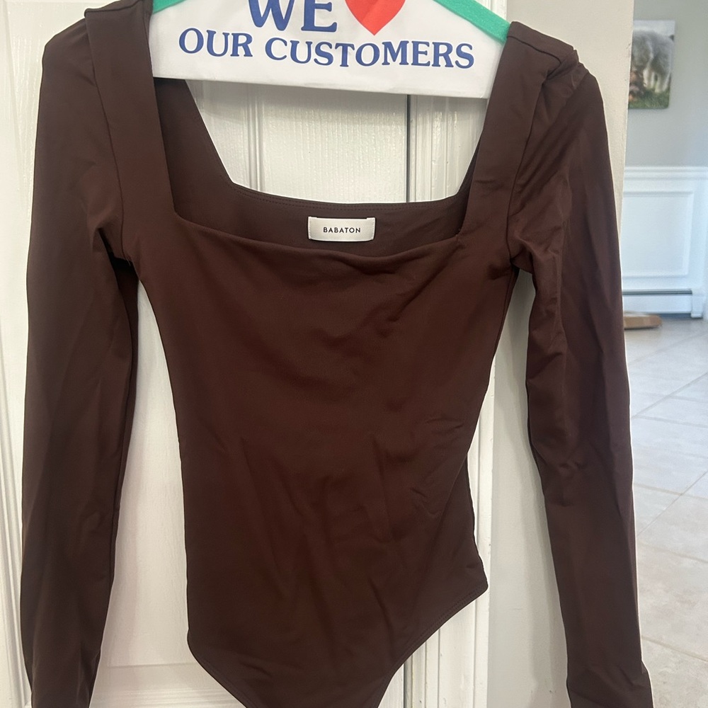 Babaton Women's Brown Long Sleeve Top